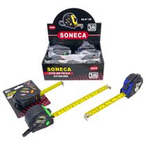 12 Trena Aço 3mx19mm Emborrachada Com Trava Imã Profissional 12 Trena Aço 3mx19mm Emborrachada Com Trava Imã Profissional