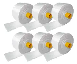 12 un bobina saco plastico fundo estrela tamanho m hortfruit