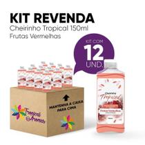 12 unid Limpador Perfumado Concentrado Tropical Aromas 150ml
