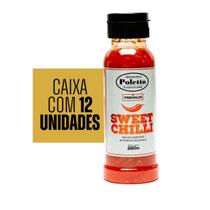 12 unid.- Molho Premium Sweet Chilli Pimenta Biquinho Agridoce 280g