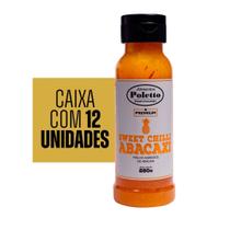 12 unid - Molho Sweet Chilli Abacaxi 280g Poletto