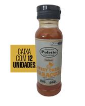 12 UNID - Molho Sweet Chilli MARACUJA Poletto Gourmet 280g