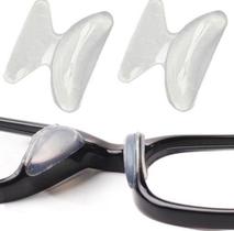 12 Unid. Plaquetas Adesivas Almofada Nariz Armação De Óculos