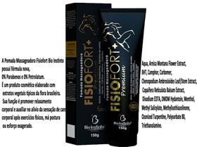 12 Unid Pomada Fisiofort Premium 150grs Bio Instinto
