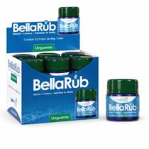 12 Unidades Bella Rub Mentol 40g Cânfora Salicitato de metila Refrescância Gripe - bellaphytus 12 Unidades Bella Rub Mentol 40g Cânfora Salicitato de metila Refrescância Gripe - bellaphytus