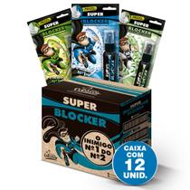 12 Unidades Bloqueador de Odores Sanitários Super Blocker 60ml Spray Novo Frescor Banheiro Maus Odores