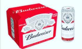 12 unidades de budweiser 473 ml