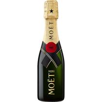 12 Unidades de Champagne Mini Moet Imperial 200 ML