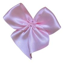 12 Unidades Laço Lacinho De Cetim N9 Grande Cor Rosa Bebê