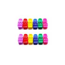 12 unidades Mini Piranha Prendedor pequena Cabelo Colorida