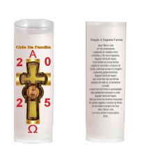 12 Vela Círio Pascal Da Família Cordeiro Branco 12 Vela Círio Pascal Da Família Cordeiro Branco