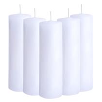 12 Vela de 7 dias Votiva Branca 200g Parafina 100% Pura - Velas Master