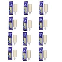 12 Velas Filtro Barro Com Dupla Ação Carvão Ativado Stéfani