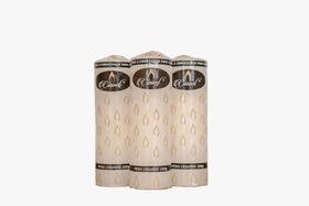 12 Velas Votivas de 7 dias 260g Brancas