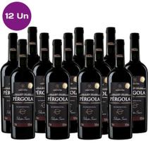 12 Vinho de Mesa Pergola Tinto Suave-750ml