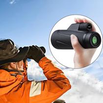 12 x 42 monocular para adultos alta definição grande campo de visão monocular para observação de pássaros animais vendo concertos de jogos de esportes ao ar livre