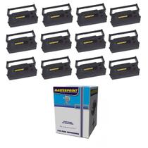 12 x Fitas Para Impressora Citizen Dp600 Bematech Mp20ci Cor Da Tinta Preto 12 x Fitas Para Impressora Citizen Dp600 Bematech Mp20ci Cor Da Tinta Preto