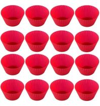 12 X Formas Silicone Cupcake Muffin Pão De Queijo Mini Bolo