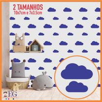 120 Adesivos decorativo de parede NUVEM quarto infantil