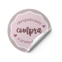 120 Adesivos obrigado pela compra e preferencia Vinil etiqueta redondos mimo 120 Adesivos obrigado pela compra e preferencia Vinil etiqueta redondos mimo