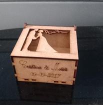 120 Caixinhas MDF Lembrancinhas de Casamento Personalizadas