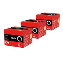 120 Cápsulas Delta Q Café Pack Econômico Qharacter Int. 9