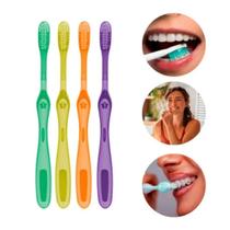 120 Escova De Dente Adulto Protetor Cerdas Atacado Ecodente