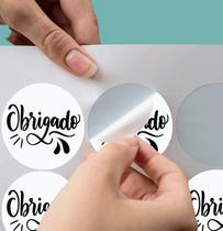 120 Etiqueta Adesiva Obrigado 120 Etiqueta Adesiva Obrigado