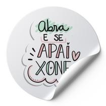 120 Etiquetas Adesivas Redondas Auto Colante Abra E Se Apaixone Modelo AD45 120 Etiquetas Adesivas Redondas Auto Colante Abra E Se Apaixone Modelo AD45