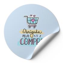 120 Etiquetas Auto Colante Adesivos Redondos Obrigada Pela Compra Fundo Azul AD292 120 Etiquetas Auto Colante Adesivos Redondos Obrigada Pela Compra Fundo Azul AD292