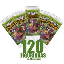 120 Figurinhas Gamers Minecraft Craft Legends Athos Bauers