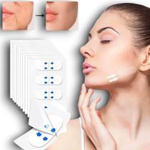120 Pçs Adesivos Facial Fita De Lifting Anti Envelhecimento Faciais Transparentes para Levantar