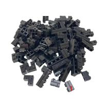 120 Peças De Blocos De Montar Listrados MOC: Palácio, Castelo, Cidade, Casa, Muro - Brinquedos