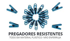 120 pregadores de plástico multiuso- resistentes