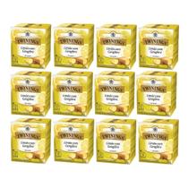 120 Sachês, Chá Twinings, Limão com Gengibre
