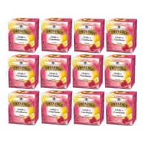120 Sachês, Chá Twinings, Limão e Framboesa