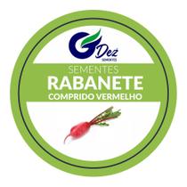 120 Sementes De Rabanete Comprido