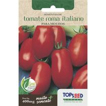 120 Sementes de Tomate Italiano para Molhos Topseed Hortaliças Tempero Cozinha