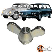 1208 - Porca Borboleta Cabo Embreagem - Fusca Vw1300 / 500 / 600 / Bras / Kombi Tds - Atemis