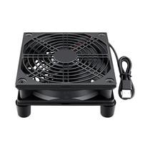 120mm x 120mm x 25mm 5V USB Power Cooling Case Fan para receptor DVR Xbox TV Box Router 120mm x 120mm x 25mm 5V USB Power Cooling Case Fan para receptor DVR Xbox TV Box Router