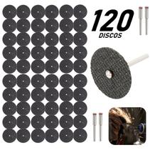 120x Disco Reforçado 32mm De Cortar P/ Micro Retifica Dremel