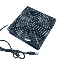 120x120x25mm 120mm 12cm DC 5V USB Power Cooling Case Fan para receptor DVR Xbox TV Box Router 120x120x25mm 120mm 12cm DC 5V USB Power Cooling Case Fan para receptor DVR Xbox TV Box Router