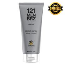 121 Men Brz Zyone Cosméticos Creme Hidratante Masculino 120g Fragrância Importada