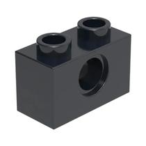 125 Peças de Blocos de Construção 1x2 com 1 Buraco (3700) - Compatíveis com LEGO