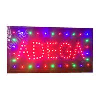 127v placa led luminosa letreiro painel Adega