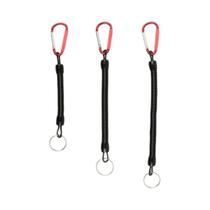 12cm 15cm 18cm Goture Cordão De Pesca Retrátil Enrolado Com Mosquetão Para Alicate Apertos Labiais