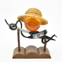 12cm Anime Souvenirs One Piece Chapéu de Palha Quatro Estrelas Kuna Ball