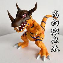 12cm Digimon Anime Figuras Gk Greymon Agumon Gabumon Pvc Figura De Ação Modelo Colecionável