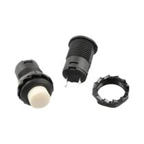 12mm Interruptores De Botão Momentâneos De Bloqueio Automático 6pcs 3A 125VAC 1.5A 250VAC off on