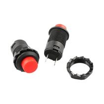 12mm Interruptores De Botão Momentâneos De Bloqueio Automático 6pcs Ds427 Ds428 3a 125vac 1.5a